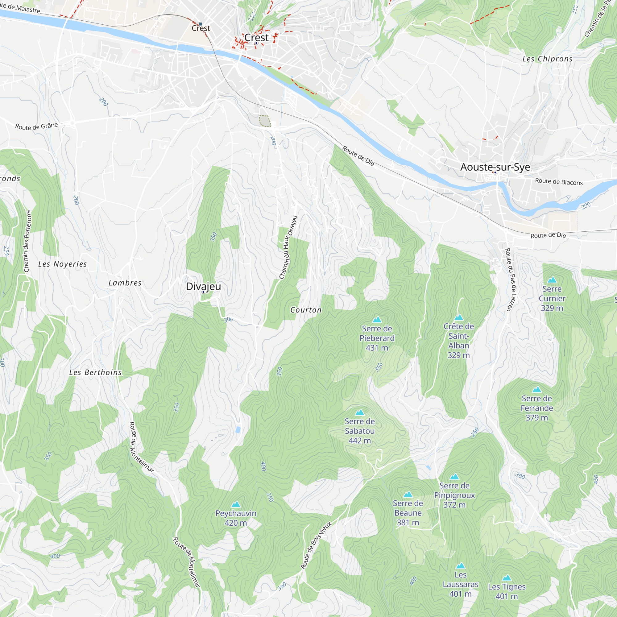 Mr "K" map