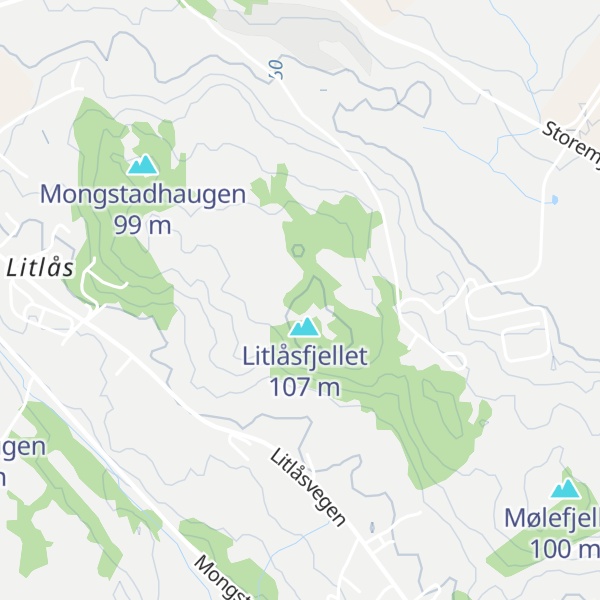 Map of Mongstadvarden