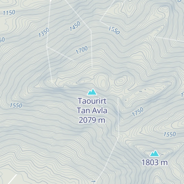 Map of Taourirt Tan Avla