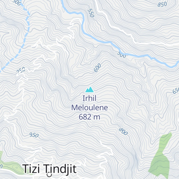 Map of Irhil Meloulene