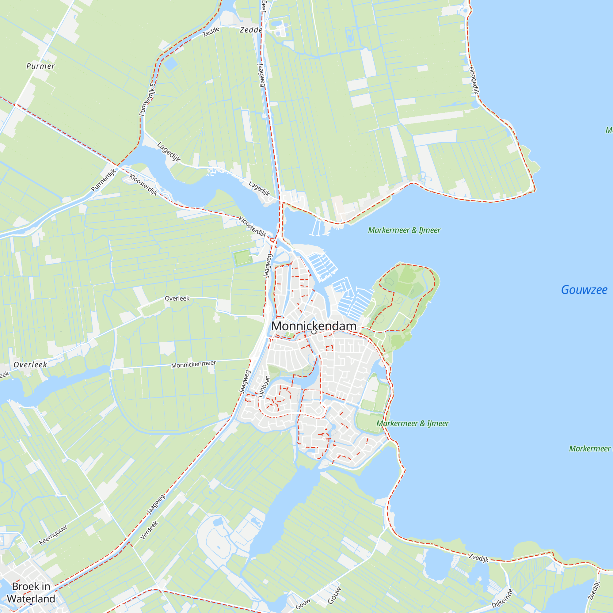 VVV-agentschap Monnickendam map