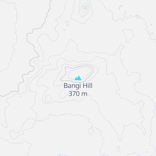 Map of Bangi Hill