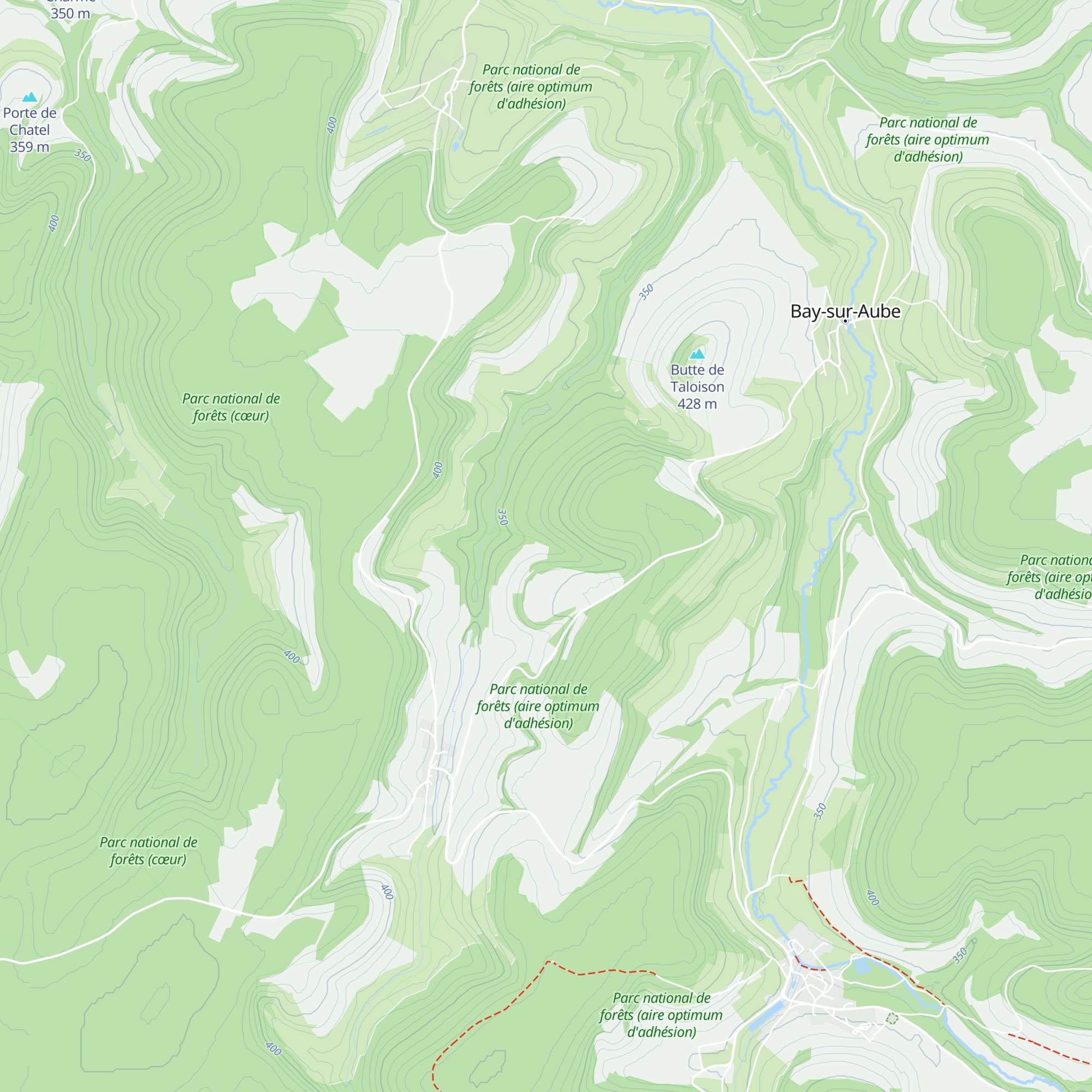 Cabane de la Goyët map