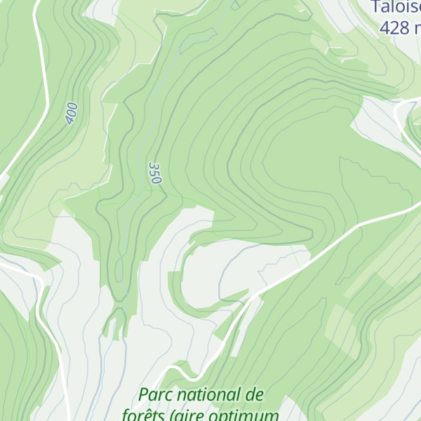 Map of Cabane de la Goyët