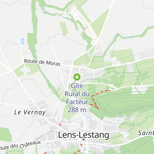 Map of Gîte Rural du Facteur