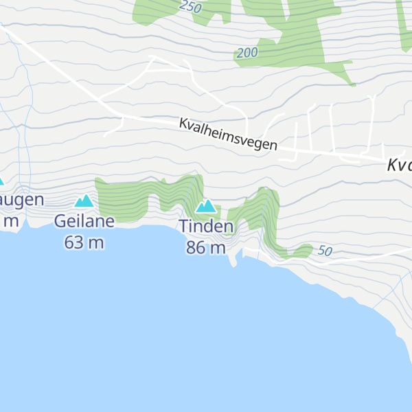 Map of Tinden