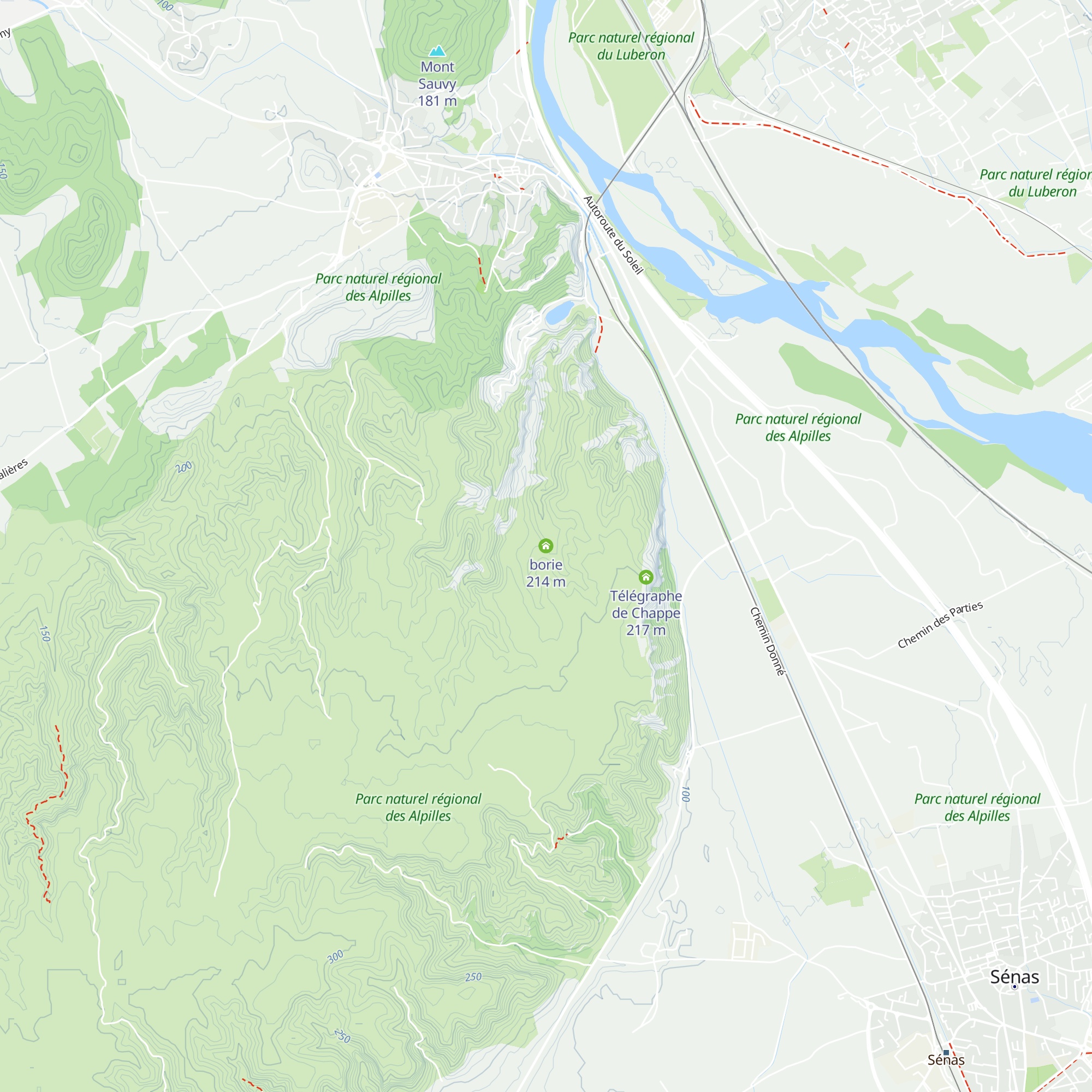 borie map