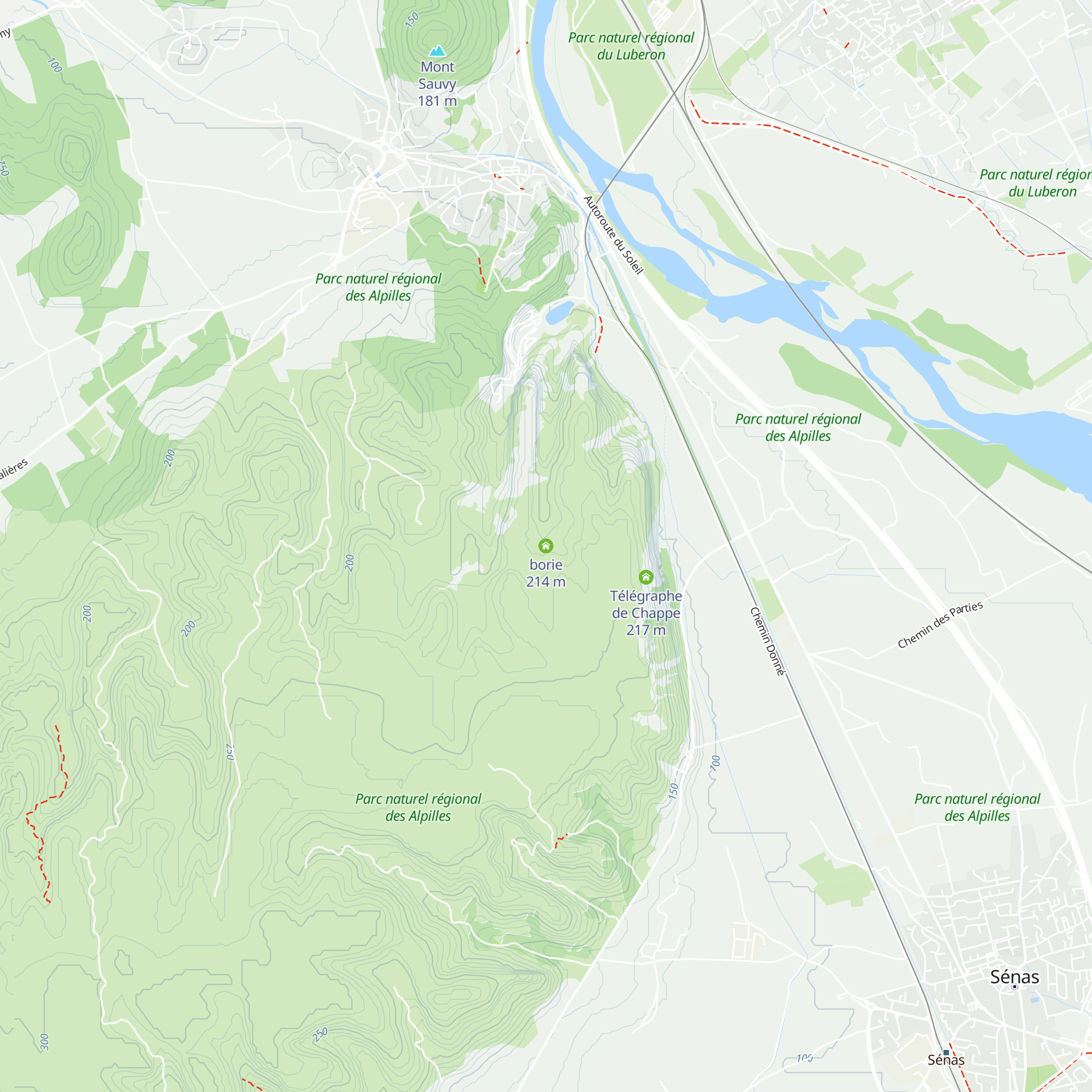 borie map