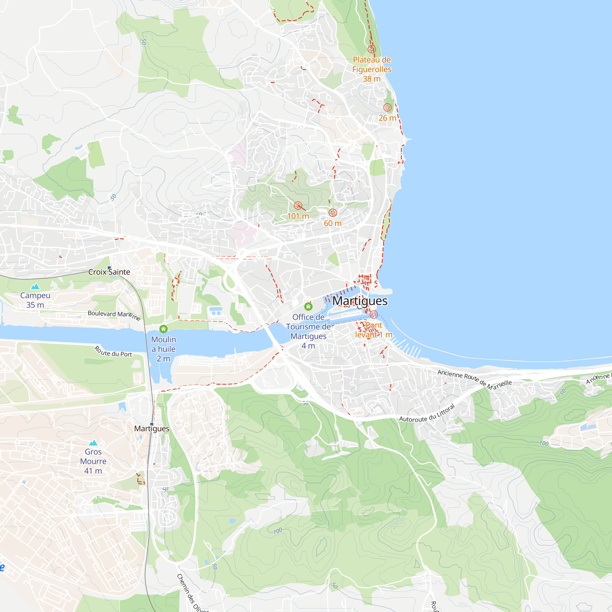 Espace enfance famille map