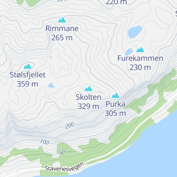 Map of Skolten
