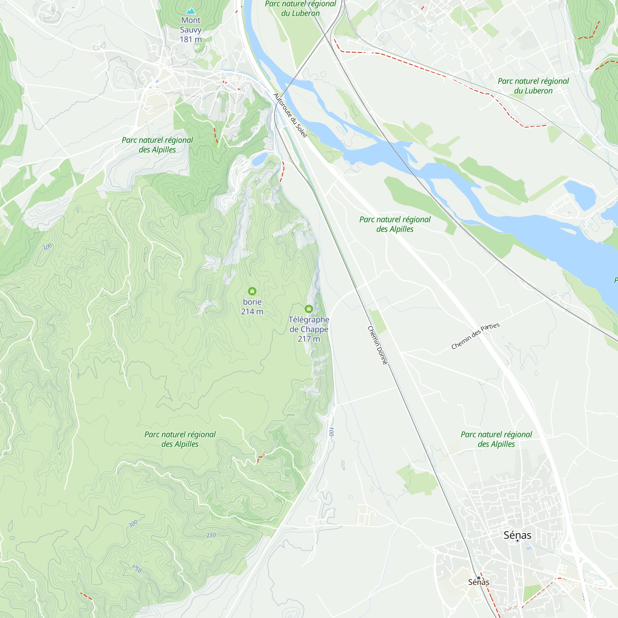Télégraphe de Chappe map