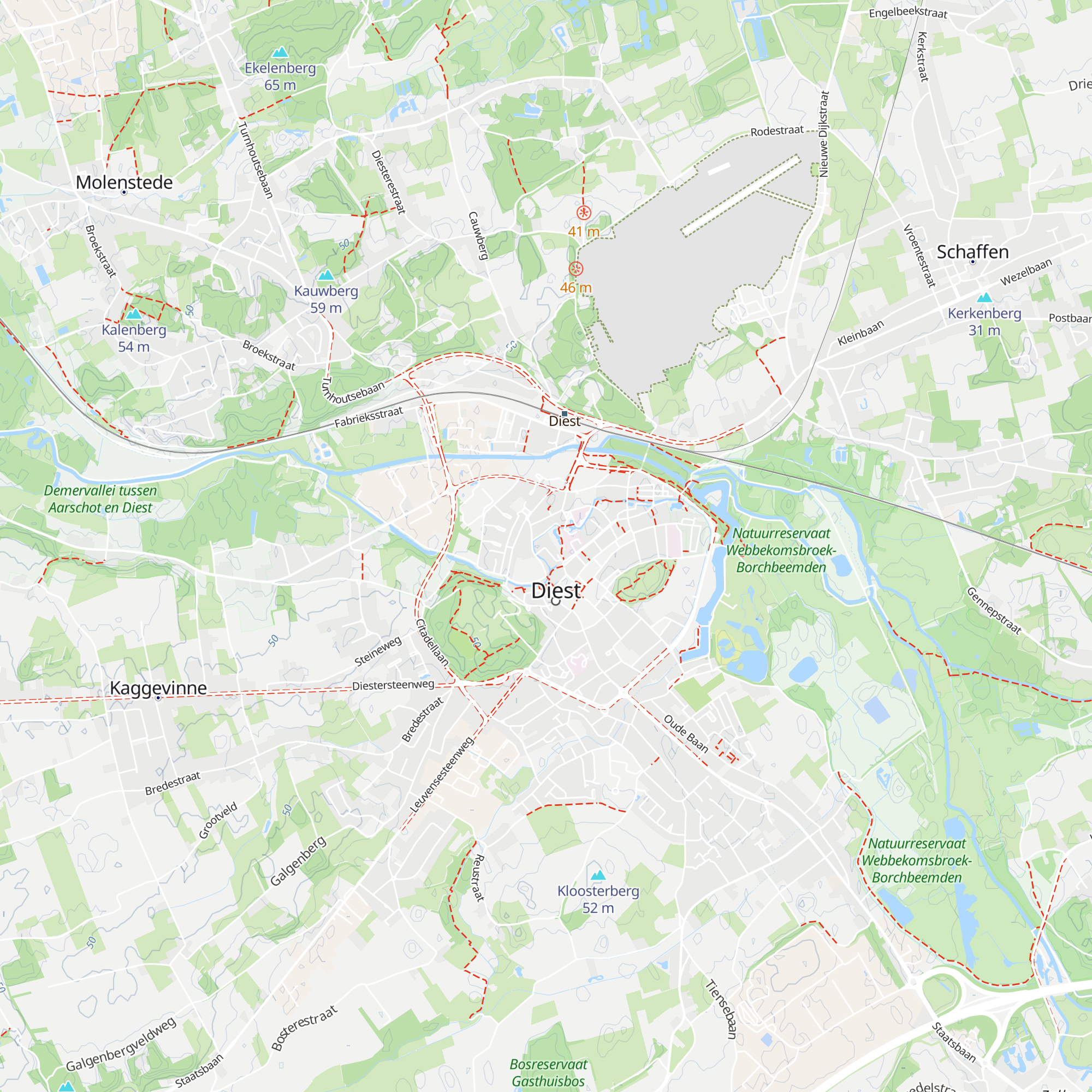 Refugiehuis van Averbode map