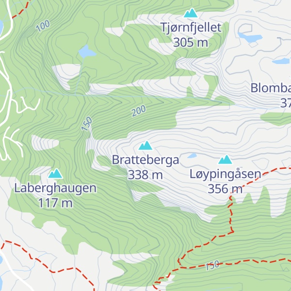Map of Bratteberga