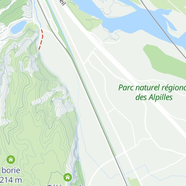 Map of Le Relais des Fumades