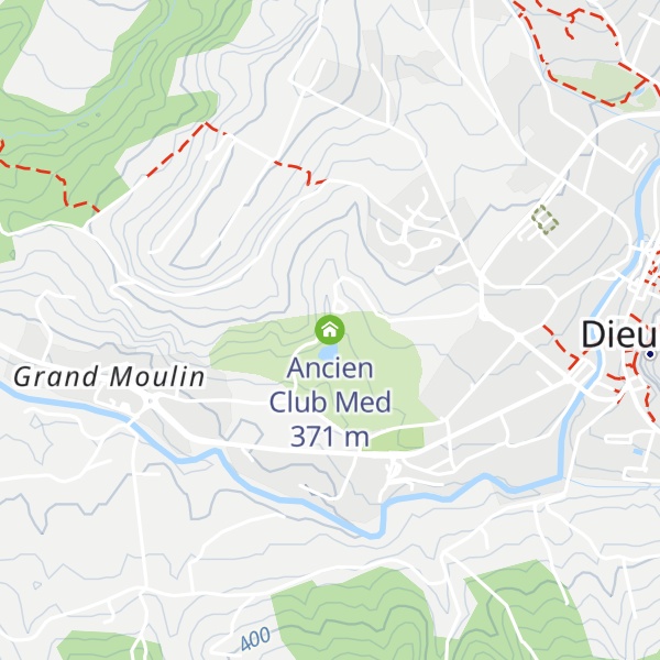 Map of Ancien Club Med