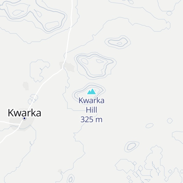 Map of Kwarka Hill