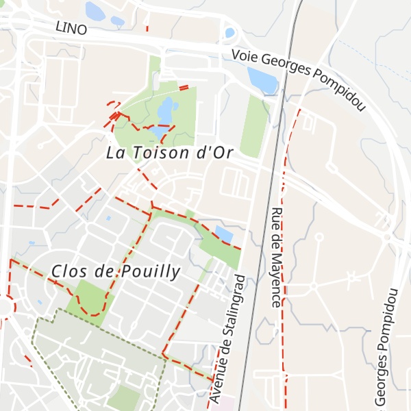 Map of Refuge des Pirates