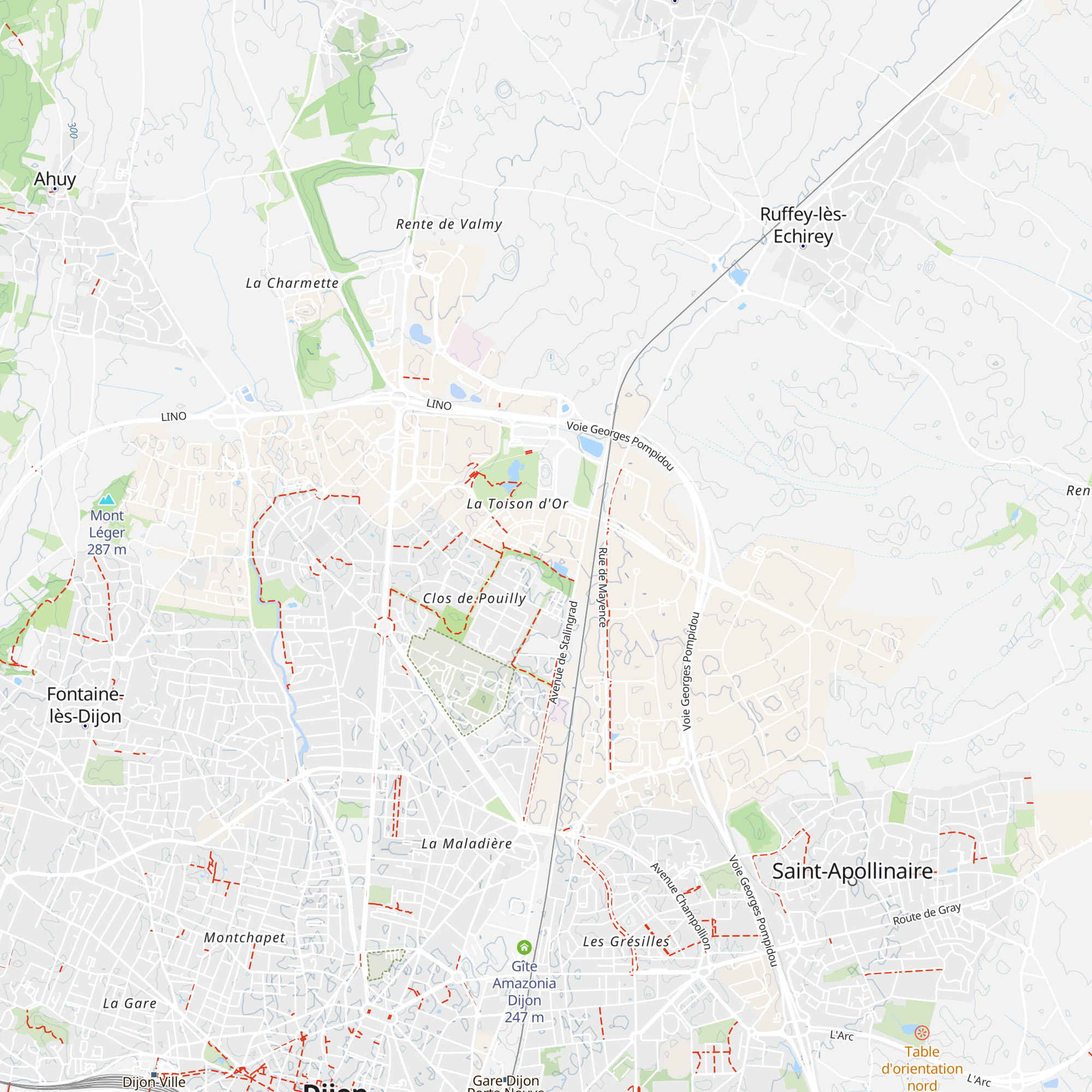 Refuge des Pirates map