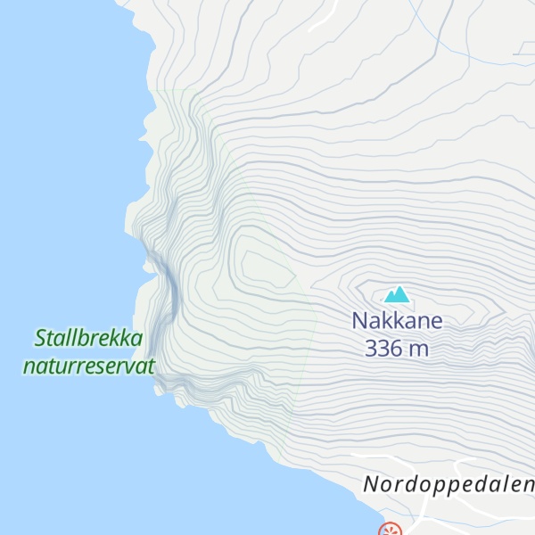 Map of Stallbrekka