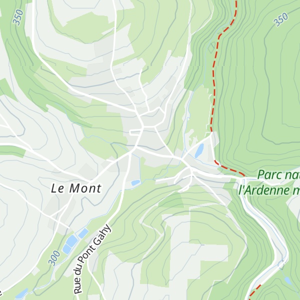 Map of Gîte Le Soudard