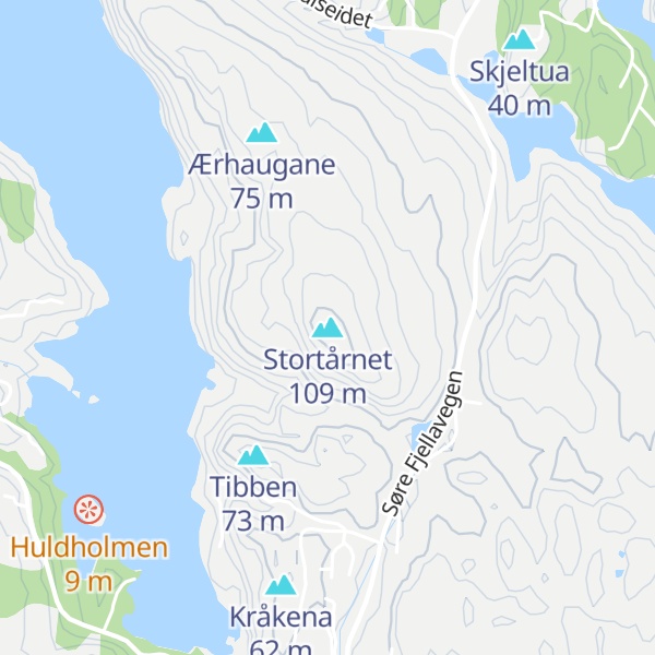 Map of Stortårnet