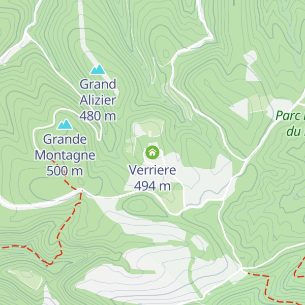 Map of Verriere