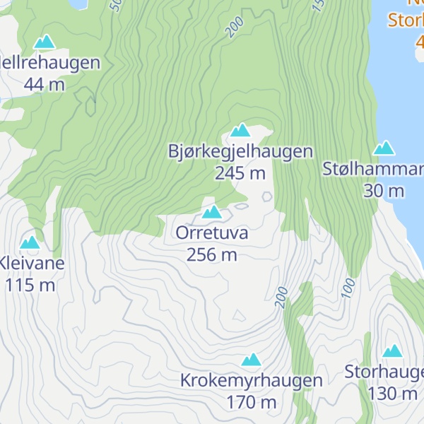 Map of Orretuva