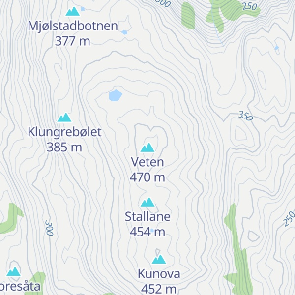 Map of Veten