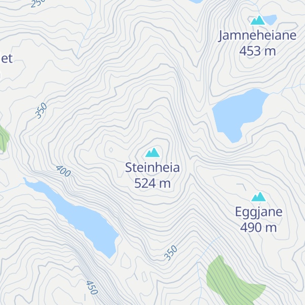 Map of Steinheia