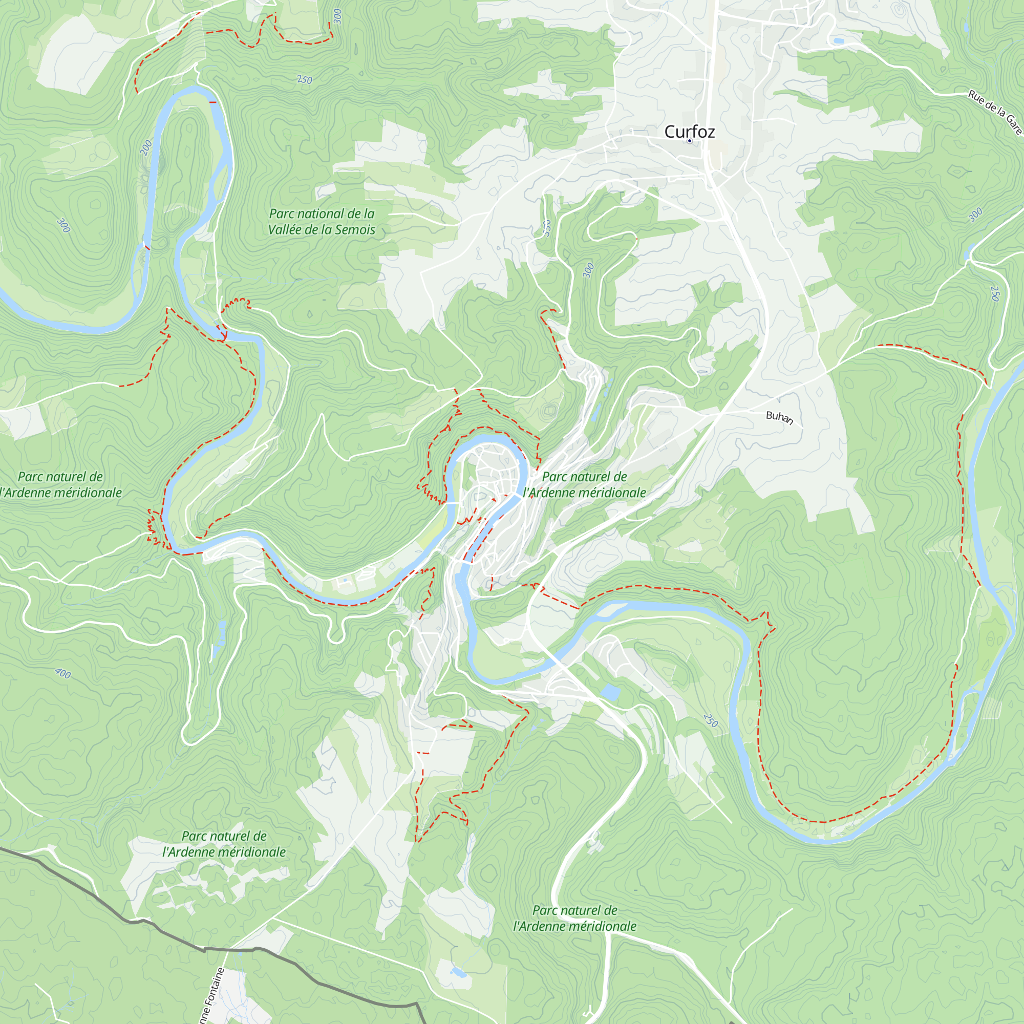 Office de tourisme de Bouillon map