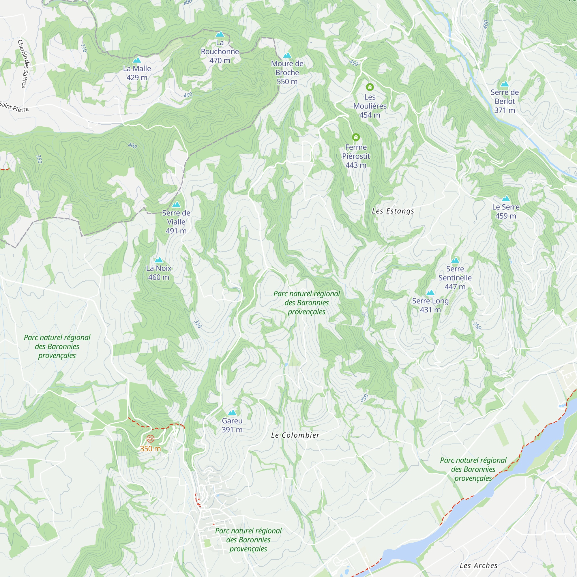 Villa Phoénix map