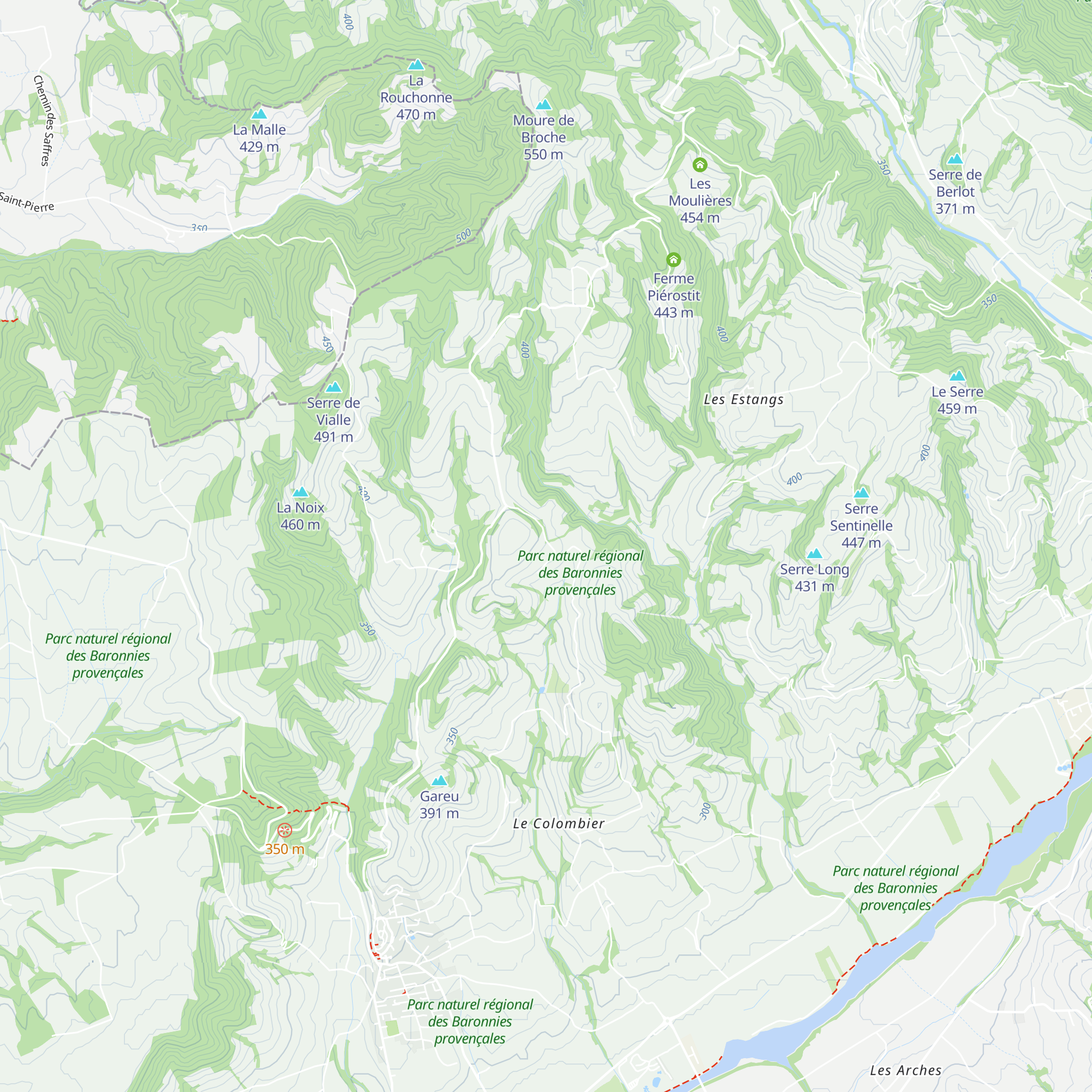 Villa Phoénix map