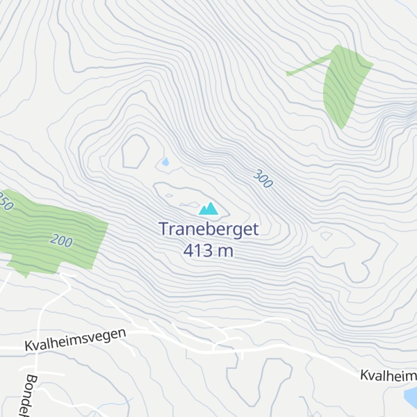 Map of Traneberget