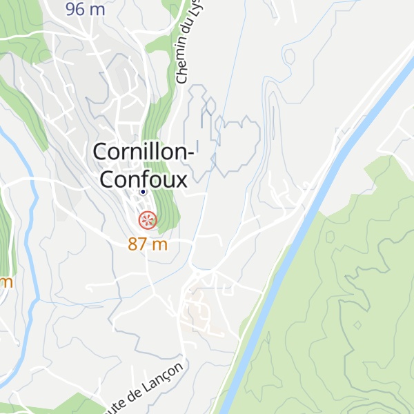 Map of Gîte Le Petit Lys