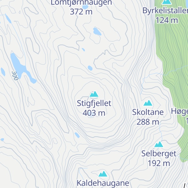 Map of Stigfjellet