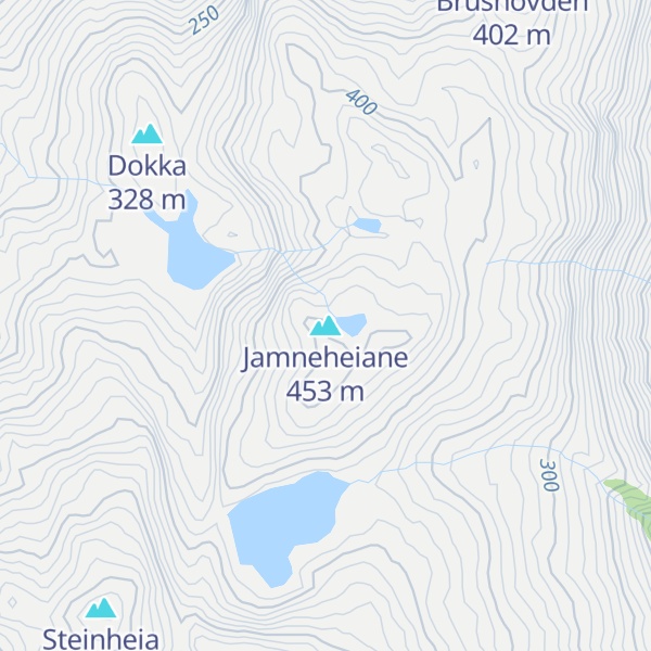 Map of Jamneheiane