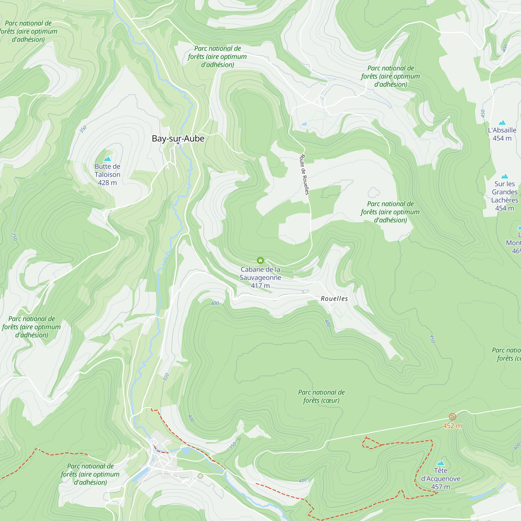 Cabane de la Sauvageonne map