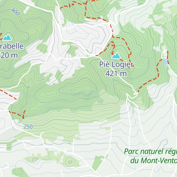 Map of Le Graveyron