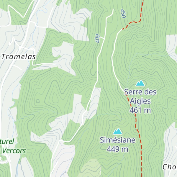 Map of Serre de Clapisse