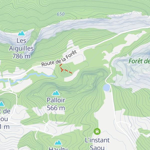 Map of La Guinguette de La Graville