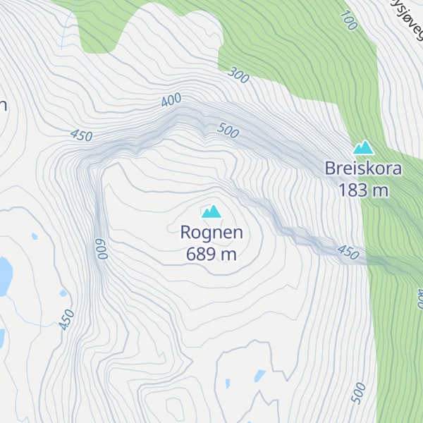 Map of Rognen