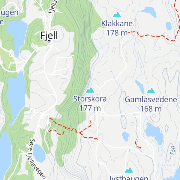 Map of Storskora