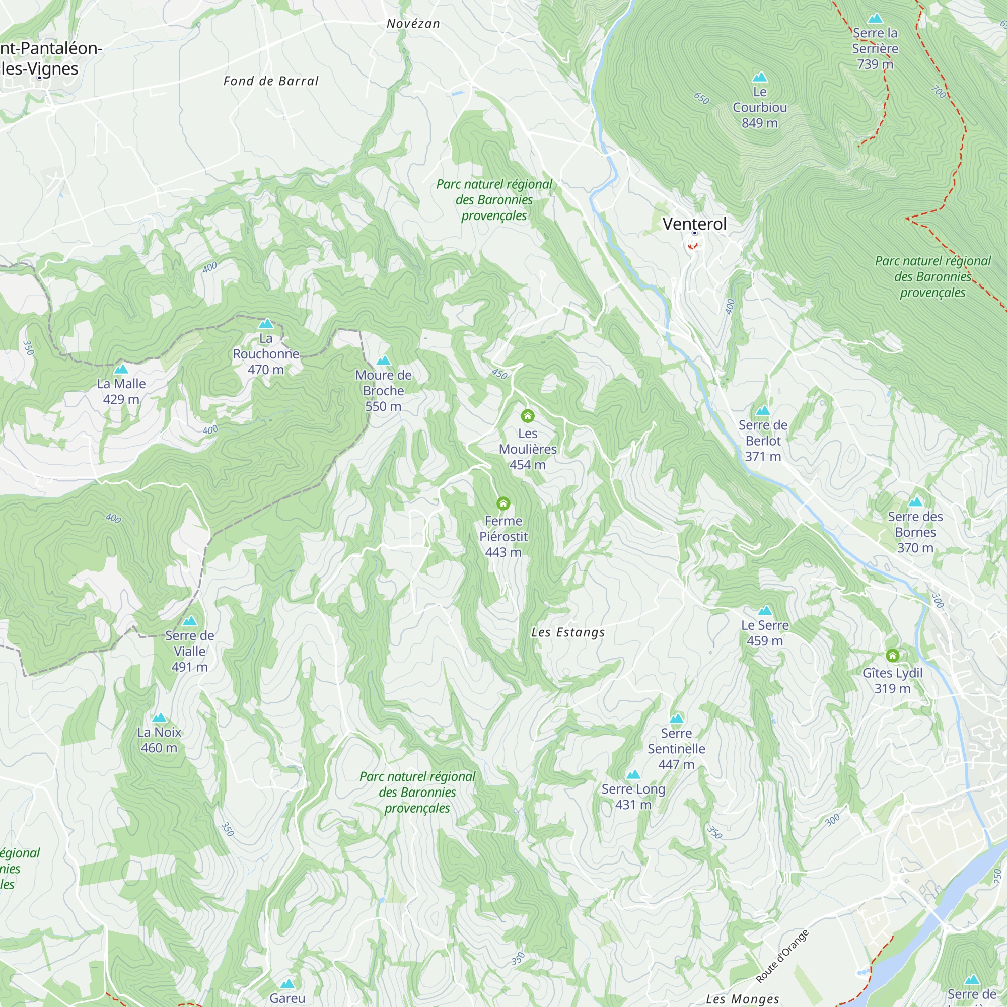 Ferme Piérostit map
