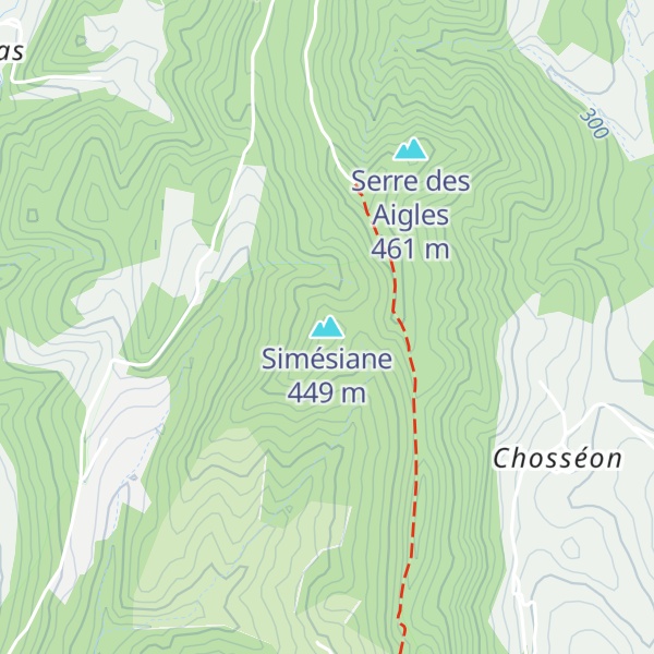 Map of Simésiane