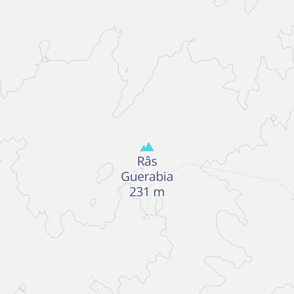 Map of Râs Guerabia