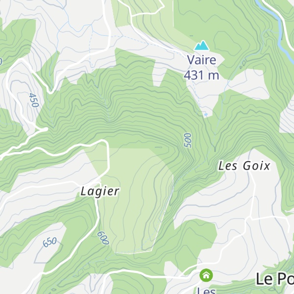 Map of Les Côtes