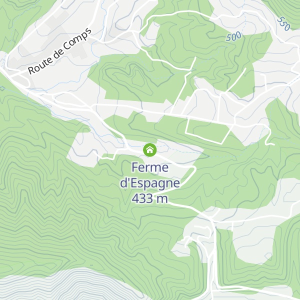 Map of Ferme d'Espagne