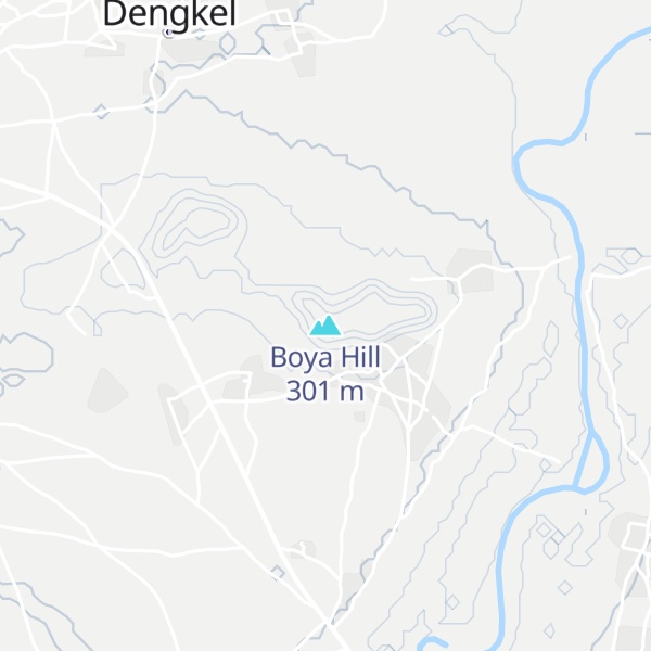 Map of Boya Hill