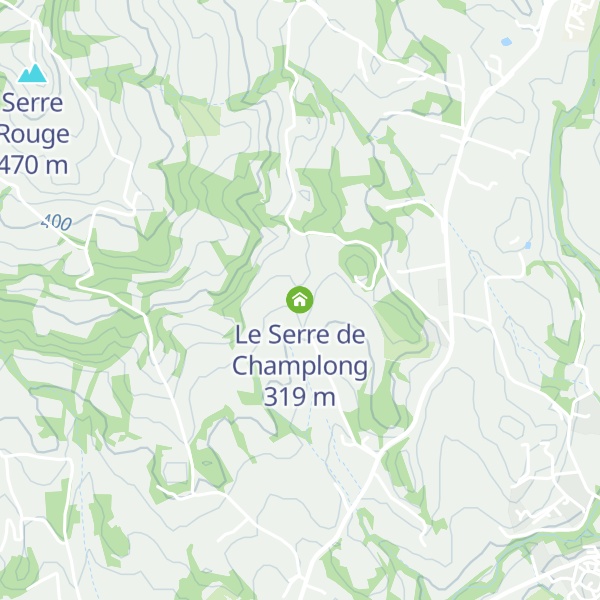 Map of Le Serre de Champlong
