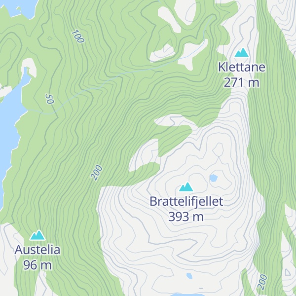 Map of Pigghaugen